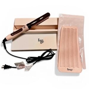 L'ange Combo Pink and Rose Gold Hair Styling Wand and L’ange Heat Protector